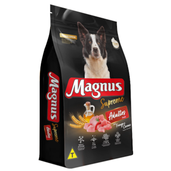 Ração Seca Magnus Premium Especial Supreme Cães Adultos Sabor Frango e Cereais 1kg
