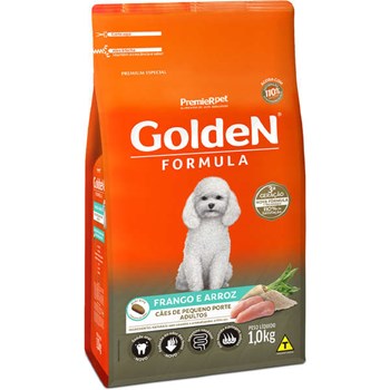 Ração Seca Premier Pet Golden Formula para Cães de Raças Pequenas Sabor Frango e Arroz