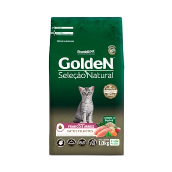 Ração Seca Premier Pet Golden Seleção Natural para Gatos Filhotes