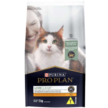 Ração Seca Pro Plan Live Clear Frango para Gatos Adultos