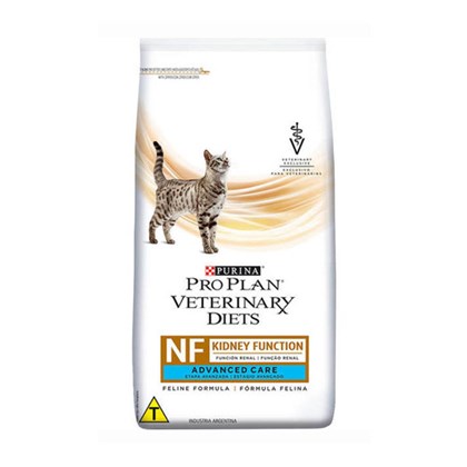 Ração Seca Pro Plan Veterinary Diets NF para Função Renal de Gatos no Estágio Avançado 1,5kg