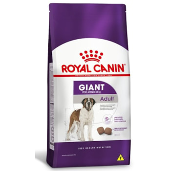 Ração Seca Royal Canin Giant para Cães Adultos ou Idosos de Raças Gigantes