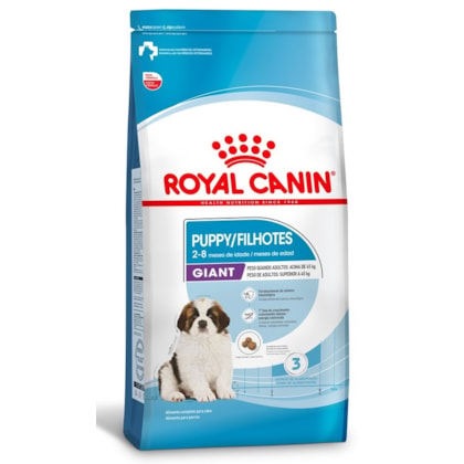 Ração Seca Royal Canin Giant Puppy para Cães Gigantes Filhotes de 2 a 8 Meses de Idade