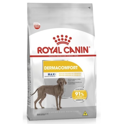 Ração Seca Royal Canin Maxi Dermacomfort para Cães Adultos e Idosos de Porte Grande