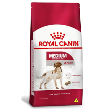 Ração Seca Royal Canin Medium Adult para Cães Adultos de Porte Médio