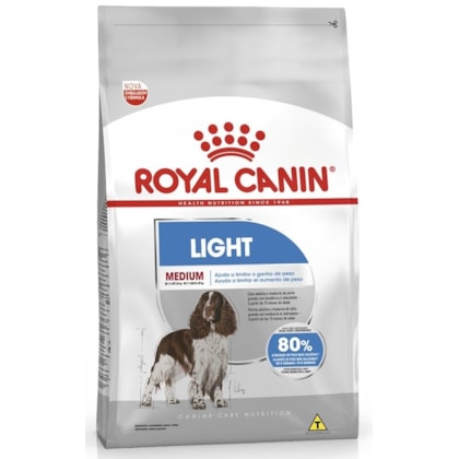 Ração Seca Royal Canin Medium Light para Cães Adultos ou Idosos de Porte Médio com Tendência à Obesidade