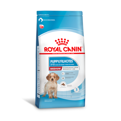 Ração Seca Royal Canin Medium Puppy para Cães Filhotes de Porte Médio