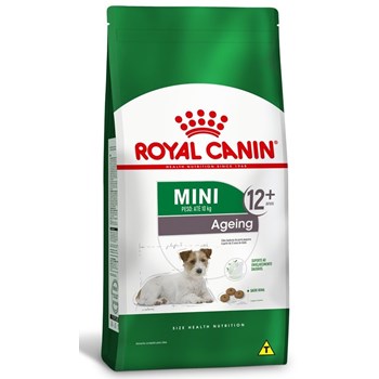 Ração Seca Royal Canin Mini Ageing 12+ para Cães Idosos de Porte Pequeno com 12 Anos ou mais