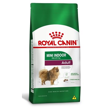 Ração Seca Royal Canin Mini Indoor Adult para Cães Adultos de Porte Pequeno