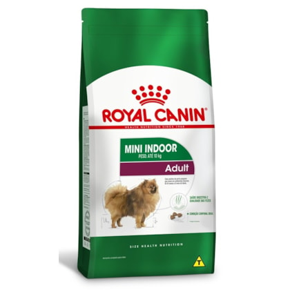 Ração Seca Royal Canin Mini Indoor Adult para Cães Adultos de Porte Pequeno