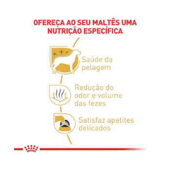 Ração Seca Royal Canin para Cães Adultos da Raça Maltês