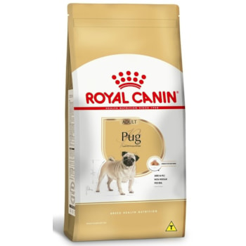 Ração Seca Royal Canin para Cães Adultos da Raça Pug