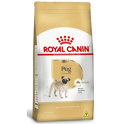 Ração Seca Royal Canin para Cães Adultos da Raça Pug