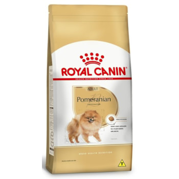 Ração Seca Royal Canin Pomeranian para Cães Adultos da Raça Lulu da Pomerânia