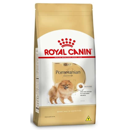 Ração Seca Royal Canin Pomeranian para Cães Adultos da Raça Lulu da Pomerânia