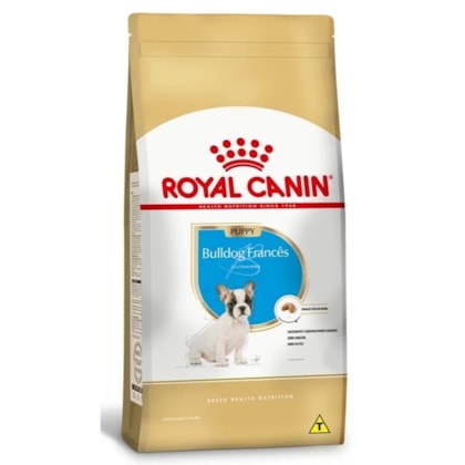 Ração Seca Royal Canin Puppy para Cães Filhotes da Raça Bulldog Francês