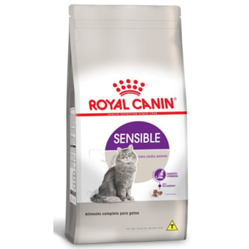 Ração Seca Royal Canin Sensible para Gatos Adultos