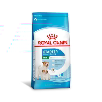 Ração Seca Royal Canin Starter Mother & Babydog Mini para Fêmeas gestantes/lactantes e Filhotes de 1 a 2 Meses de Idade
