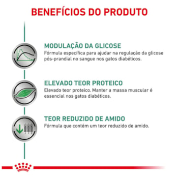 Ração Seca Royal Canin Veterinary Diet Diabetic para Gatos Adultos com Diabetes Ração Seca Royal Canin Veterinary Diet Diabetic para Gatos Adultos com Diabetes