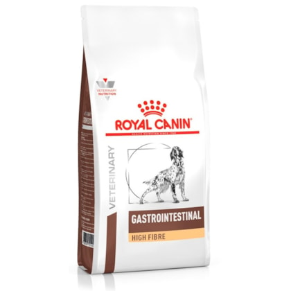 Ração Seca Royal Canin Veterinary Diet Gastrointestinal High Fibre para Cães Adultos