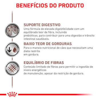 Ração Seca Royal Canin Veterinary Diet Gastrointestinal Low Fat para Cães Adultos de Pequeno Porte Ração Seca Royal Canin Veterinary Diet Gastrointestinal Low Fat para Cães Adultos de Pequeno Porte