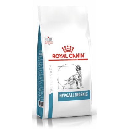 Ração Seca Royal Canin Veterinary Diet Hypoallergenic para Cães Adultos com Sensibilidades Alimentares