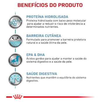 Ração Seca Royal Canin Veterinary Diet Hypoallergenic para Cães Adultos com Sensibilidades Alimentares