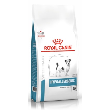 Ração Seca Royal Canin Veterinary Diet Hypoallergenic Small Dog para Cães Pequenos com Sensibilidades Alimentares - 7,5 Kg