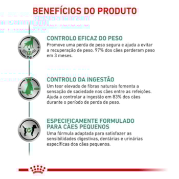 Ração Seca Royal Canin Veterinary Diet Satiety Small Dog para Cães de Porte Pequeno com Excesso de Peso Ração Seca Royal Canin Veterinary Diet Satiety Small Dog para Cães de Porte Pequeno com Excesso de Peso