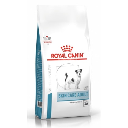 Ração Seca Royal Canin Veterinary Diet Skin Care Small Dog para Cães Adultos de Porte Pequeno com Sensibilidades de Pele