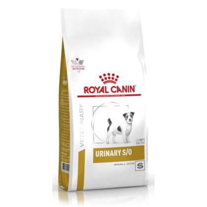 Ração Seca Royal Canin Veterinary Diet Urinary Small Dog para Cães de Porte Pequeno com Cálculos Urinários