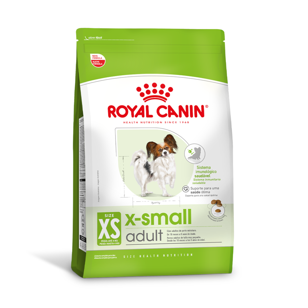 Ração Seca Royal Canin X-Small para Cães Adultos de Porte Mini