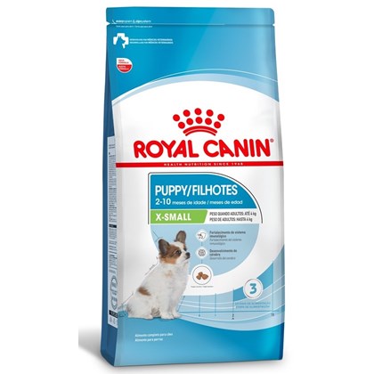 Ração Seca Royal Canin X-Small para Cães Filhotes de Porte Mini