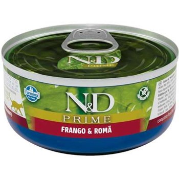 Ração Úmida Farmina N&D Prime sabor Frango e Romã para Gatos