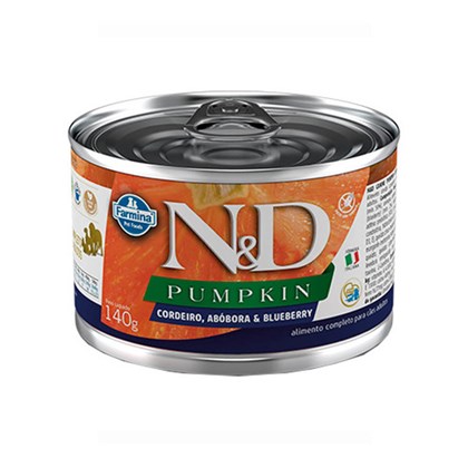 Ração Úmida Farmina N&D Pumpkin sabor Cordeiro e Blueberry para Cães Adultos