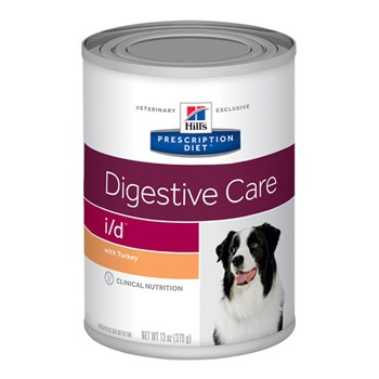 Ração Úmida Hill's Prescription Diet Lata I/D Cuidado Digestivo para Cães com Doenças Gastrointestinais 370g