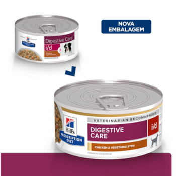 Ração Úmida Hill's Prescription Diet Lata I/D Gastrointestinal para Cães Ração Úmida Hill's Prescription Diet Lata I/D Gastrointestinal para Cães