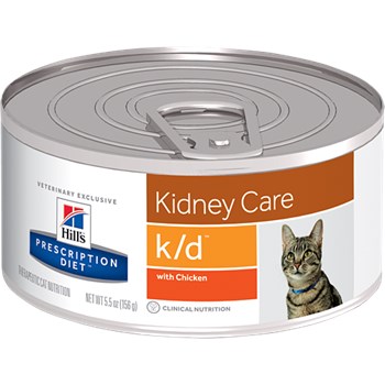 Ração Úmida Hill's Prescription Diet Lata K/D Cuidado Renal para Gatos Adultos com Doença Renal