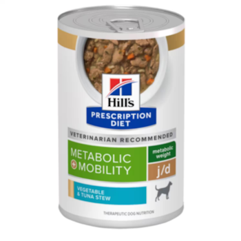 Ração Úmida Hill's Prescription Diet Metabolic + Mobility para Cães 354g