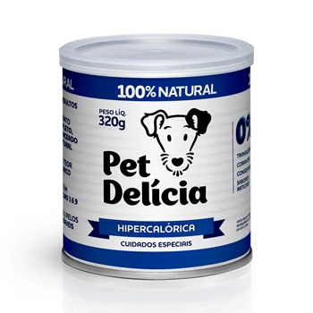 Ração Úmida Pet Delícia Natural Dieta Hipercalórica 320g