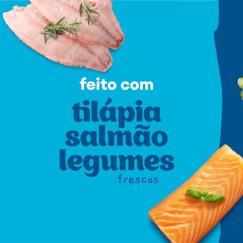 Ração Úmida Pet Delícia para Cães Adultos Sabor Peixe com Legumes 320g Ração Úmida Pet Delícia para Cães Adultos Sabor Peixe com Legumes 320g