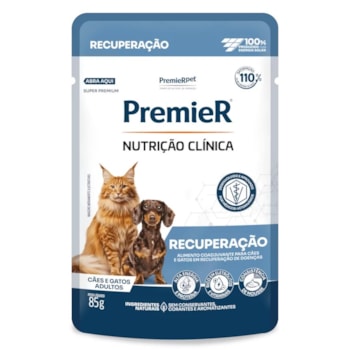 Ração Úmida Premier Nutrição Clínica para Cães e Gatos Adultos Recuperação 85g
