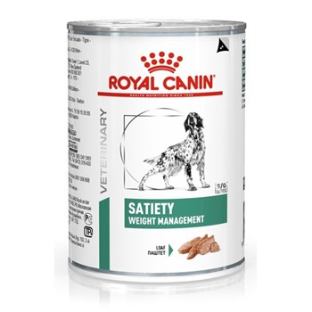 Ração Úmida Royal Canin Lata Veterinary Diet Satiety Support para Cães Adultos com Excesso de Peso