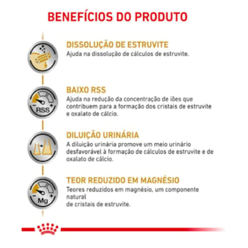 Ração Úmida Royal Canin Lata Veterinary Diet Urinary S/O para Cães com Cálculos Urinários