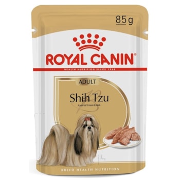 Ração Úmida Royal Canin Sachê para Cães Adultos da Raça Shih Tzu