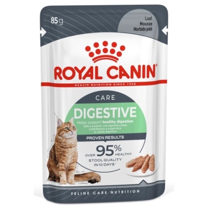 Ração Úmida Royal Canin Sachê Patê Cuidado Digestivo para Gatos Adultos