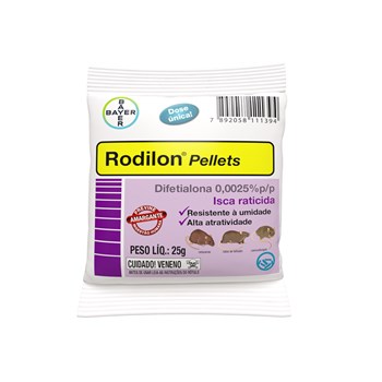 Raticida Rodilon Bayer Pellets 25g