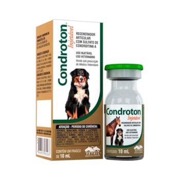Regenerador Articular Vetnil Condroton Injetável Ampola - 10 mL Regenerador Articular Vetnil Condroton Injetável Ampola - 10 mL