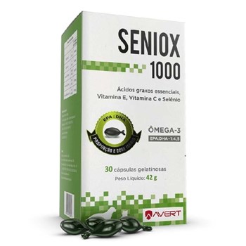 Seniox 1000mg Suplemento com 30 cápsulas