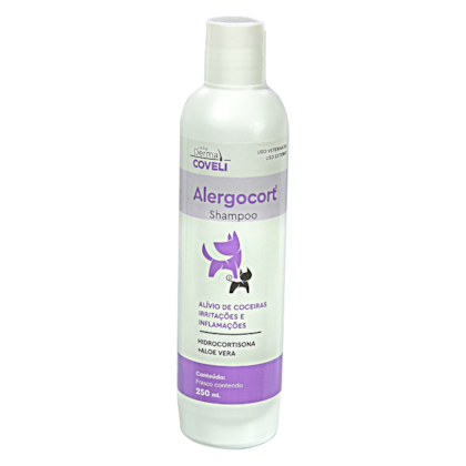 Shampoo Antialérgico Alergocort para Cães e Gatos 200 mL